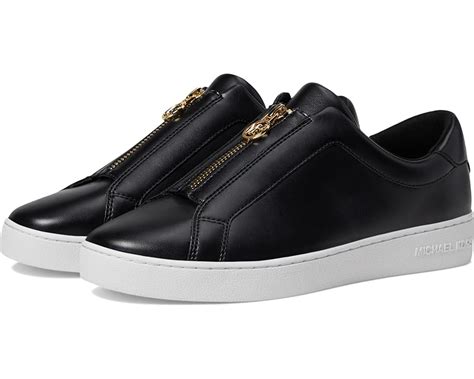 michael kors keaton slip on zwart|michael kors keaton zip.